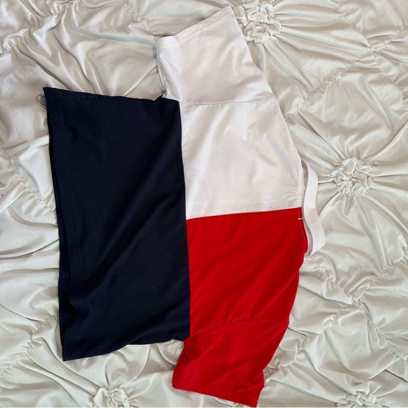 Zara White and Red Crop Tee - Picture 5 of 5